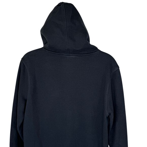 Hurley Black with gray and white screen print sweatshirt with hood Size Small - Picture 8 of 11